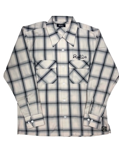 Cotton Twill OMBRE Long Sleeve Shirt | PRODUCTS | ROLL